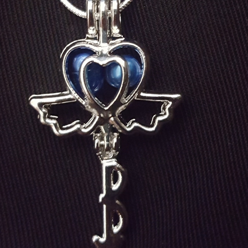 Medical freshwater pearl neckless